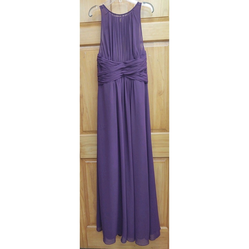 Gown & Gather Eggplant Size 10 Bridesmaid Prom Wedding Formal‎ Cocktail Gown